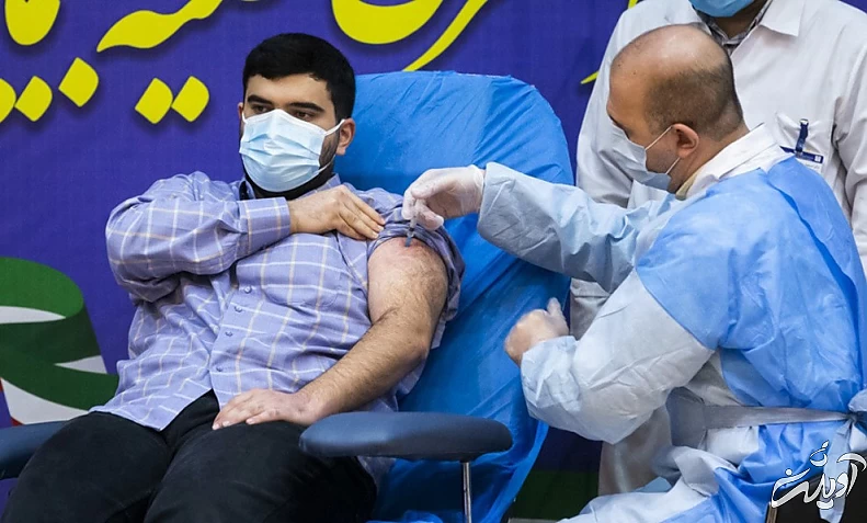 تصاویر آغاز واکسیناسیون کرونا در ایران